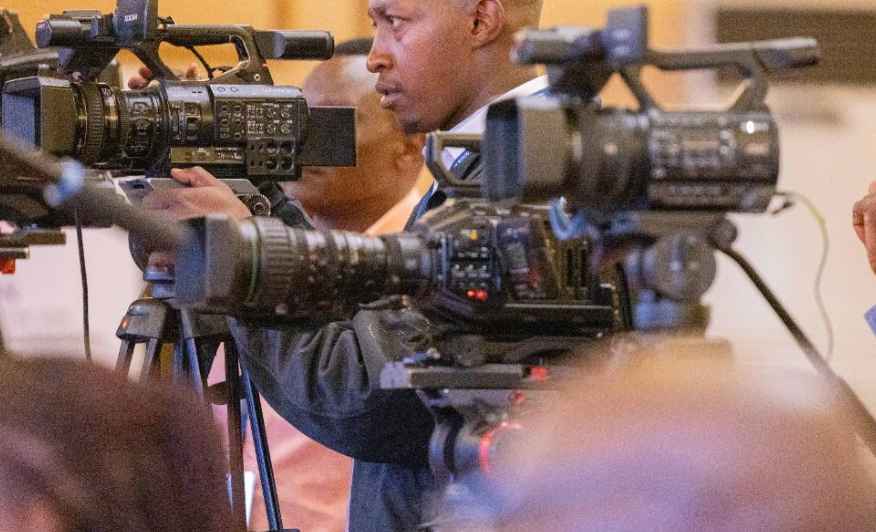 File Image of journalists covering AJEA awards held by the Media Council of Kenya.
